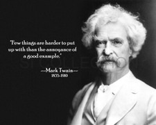 MARK TWAIN "FEW THINGS ARE