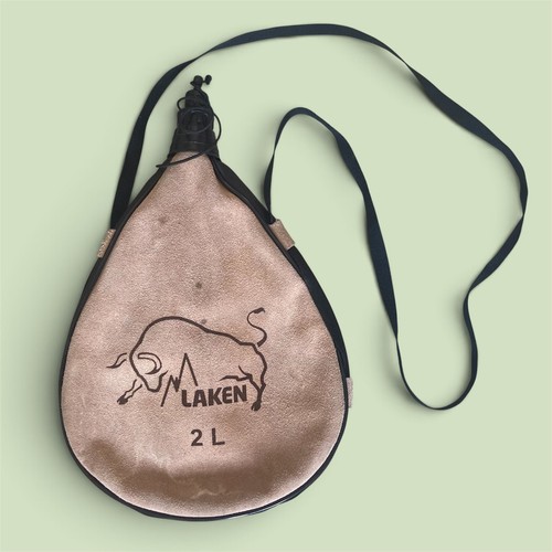 Laken litre leather wineskin - laken,