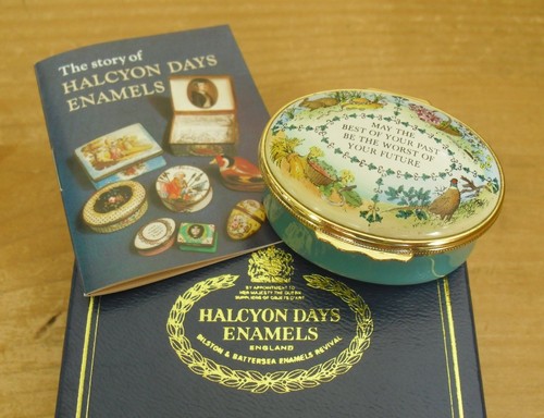 Boxed halcyon days may - halcyon, "may