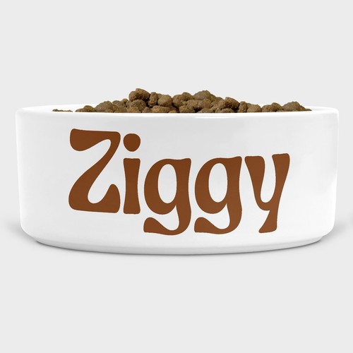 Personalised dog bowl with - personalised,