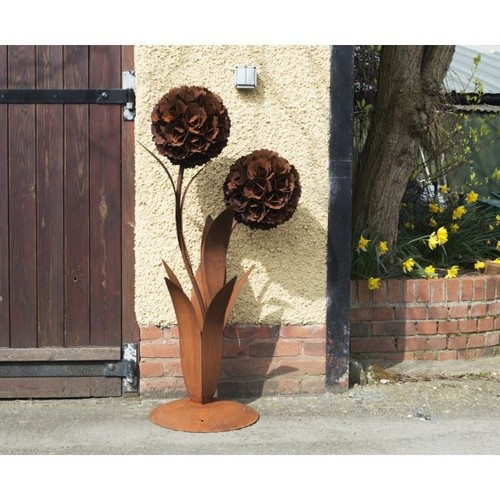 Large dual flower rustic - dual,