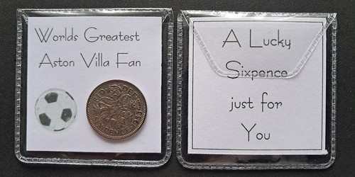 Lucky sixpence football gift - lucky,