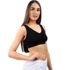 Exquisite Elegance Womens Seamless Padded Bra, Wire-Free, No-Clasp Design