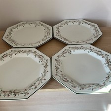 Vintage Johnson Brothers Eternal Beau 10" dinner plates set of 4