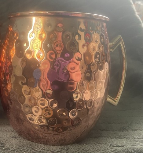 Hammered copper moscow - hammered, mule