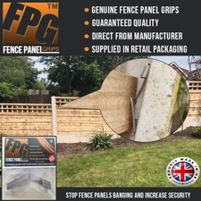 Fence Panel Grips Clips Stop