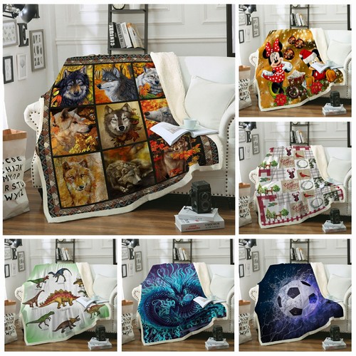 Warm xmas animal blanket - xmas,