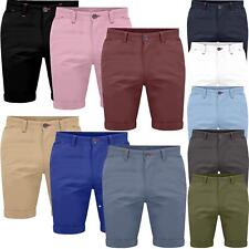 Mens Chino Shorts Casual Slim