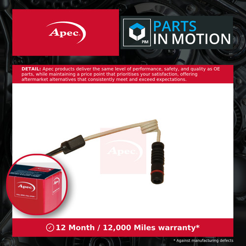 Brake pad wear indicator - brake,