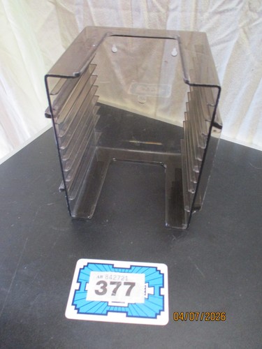 Storage rack smoked plastic - smoked,