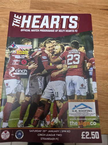 Kelty hearts stranraer - v,
