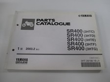 SR400 Parts List 1st Edition