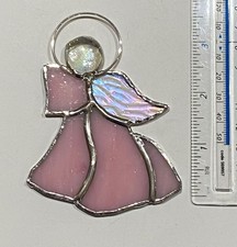 Stained Glass Angel. Sun