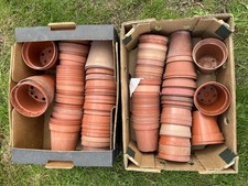Terracotta Plastic Plant Pot Flower Pots SMALL