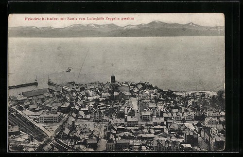 Postcard friedrichshafen - postcard,