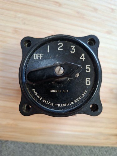 Rotary switch selector - selector, s.18