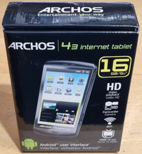 Boxed Archos 43 Internet Tablet 16GB, WiFi 4.3" Tested