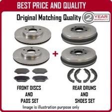 FRONT BRAKE DISCS & PADS AND