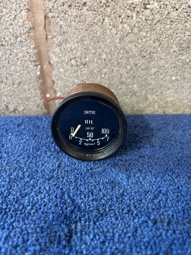Smiths oil pressure gauge - pressure,