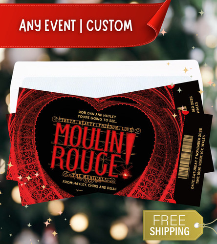 Moulin rouge the musical - rouge,
