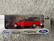 TRAX  1:43  CLASSIC  CARLECTABLES  AUSTRALIA  FORD XR8 UTE 2002 VENOM RED  43522
