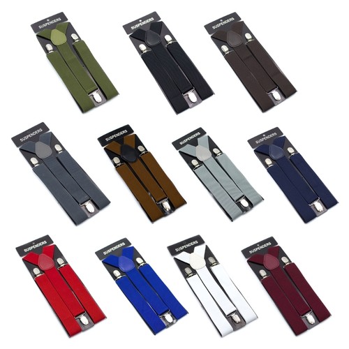 Elastic suspenders with secure - elastic,