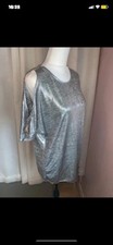 Size 12 Silver Open Sleeved