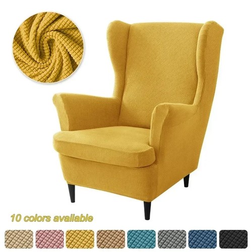 Wing chair cover - chair,