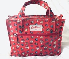 NEW RED CATH KIDSTON LONDON STANLEY DOG ROYAL BAG - RARE PATTERN