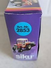 1/32 Siku FARMER SERIE 3853 Massey Ferguson MF 4270 with Transport Box & Cans