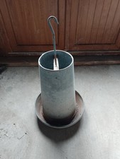 Eltex Vintage Galvanized Poultry Feeder. Holds Water Too.