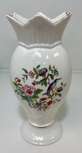 Aynsley pembroke vase bone - aynsley,