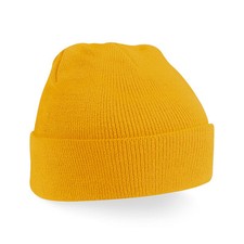Original Cuffed Beanie - Beechfield Soft Acrylic Double Layer Warm Knitted Hat