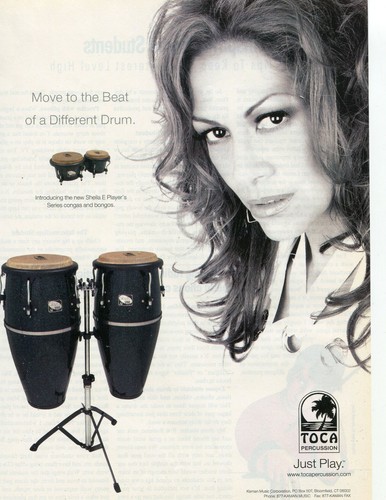 2004 print toca sheila e - ad,