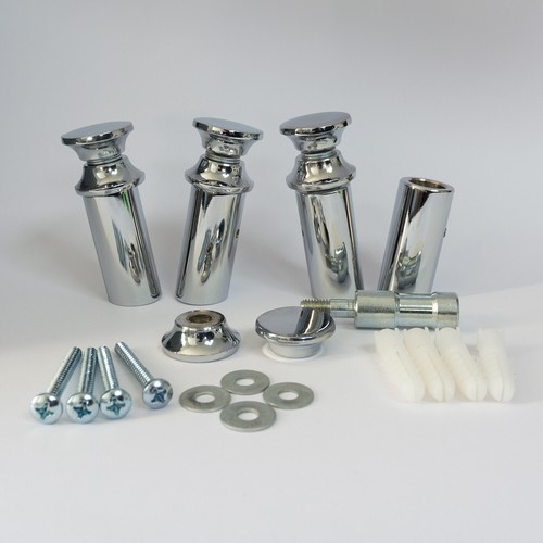 Chrome metal brackets for - metal,