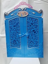 2010 Mattel Disney Princess Blue Plastic Cupboard-Wardrobe 