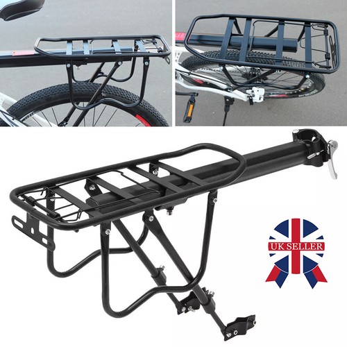 Rear bicycle pannier rack - rear,