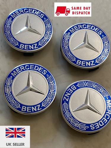 Blue mercedes benz 75mm - 4,