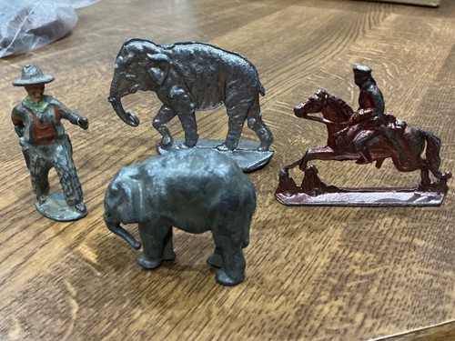 Vintage metal figures 2 - vintage, x