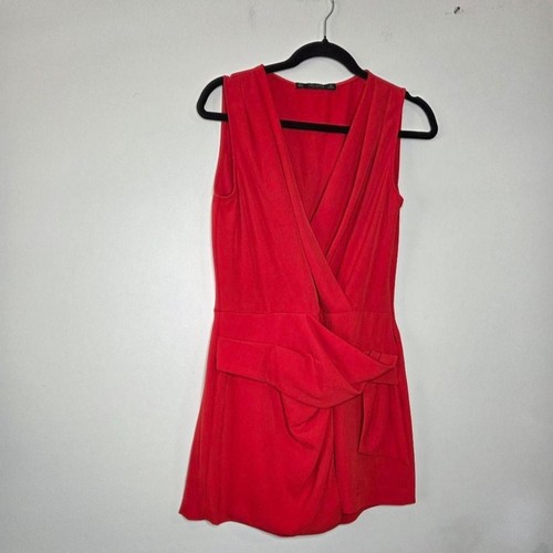 Zara women red crossover - zara,