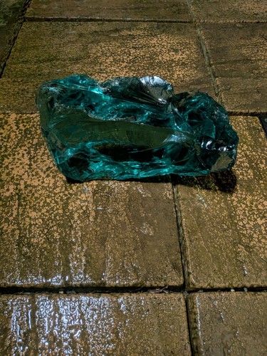 Large decorative aqua green - decorative,