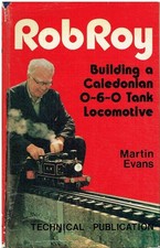 CALEDONIAN 0-6-0 TANK 3.5" GAUGE LIVE-STEAM LOCO SCALE DRGS & CONSTRUCTION GUIDE