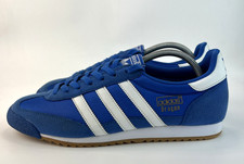 Adidas Originals Dragon Mens Trainers Blue White Sneakers UK 9