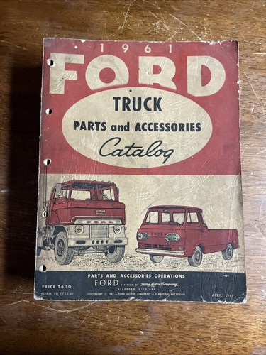 Vintage 1961 ford truck - vintage, parts