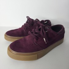 Nike SB Zoom Stefan Janoski AH4233-600 Night Maroon Red Lace Up - UK Size 4