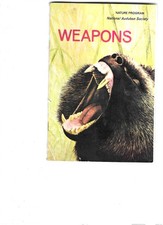 Nature Programme Wepons National Aububon Society 1966