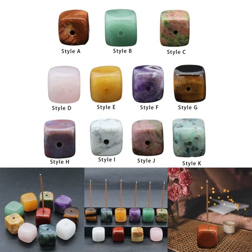 Square stone burner craft - stone,