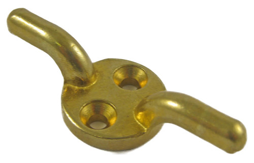 Brass cleat no 6 - brass,