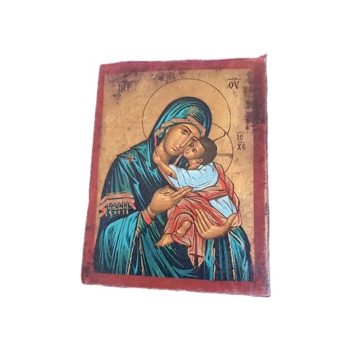 Handmade wooden religious icon - handmade,