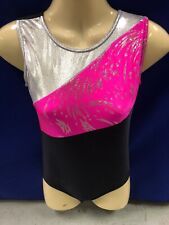 METALLIC SMALL ADULT DANCEWEAR COSTUME GYMNASTICS DANCE SHOW  FESTIVAL BOX 3